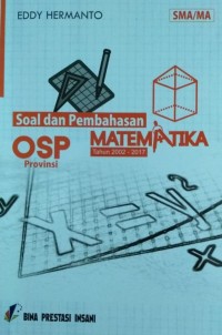 Soal dan Pembahasan OSP  ( Propinsi ) MATEMATIKA